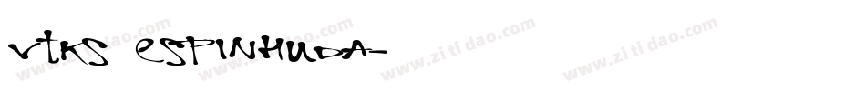 Vtks Espinhuda字体转换